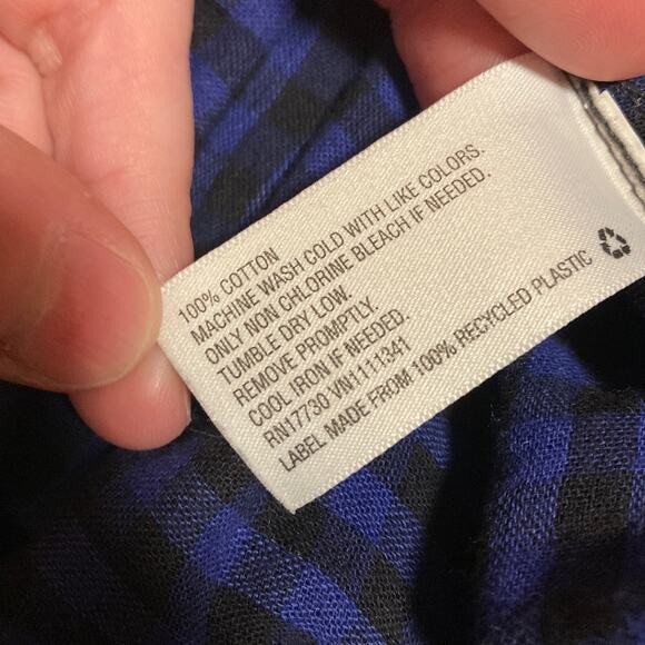 RESERVED FOR J ~ Target Mossimo Supply Co Vintage Plaid Flannel Shirt - Picture 8 of 8